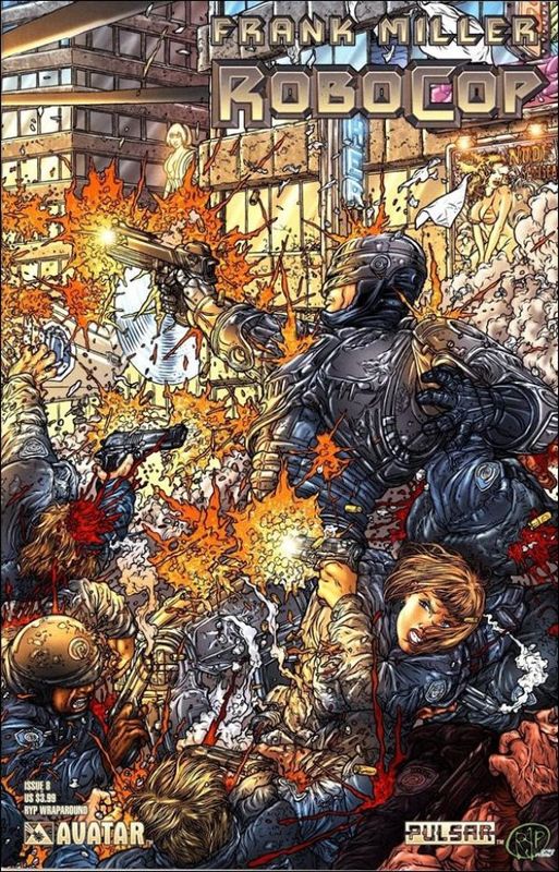 FRANK MILLERS ROBOCOP #8 WRAPAROUND CVR