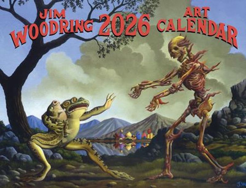 JIM WOODRING 2026 ART CALENDAR TP