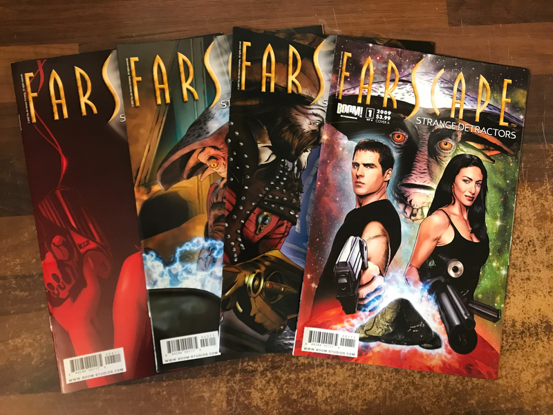 Farscape Strange Detractors (2009 Boom Studios) #1-4 (complete)