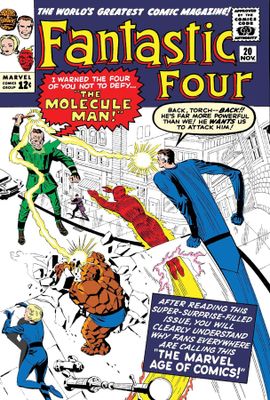 TRUE BELIEVERS FANTASTIC FOUR MOLECULE MAN #1