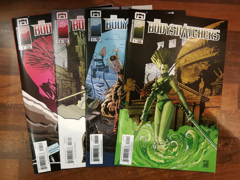 Bodysnatchers (2010 GG Studios) #1-4 (complete)