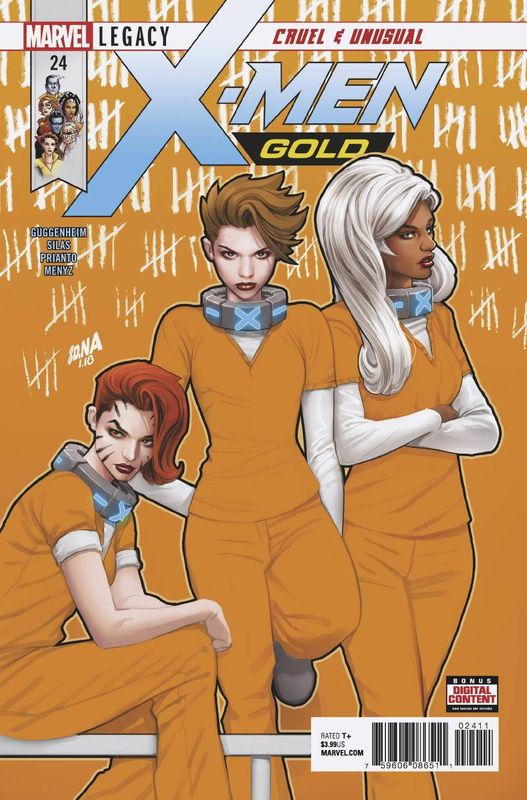 X-MEN GOLD #24 LEG