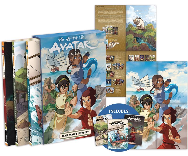 AVATAR LAST AIRBENDER TP TEAM AVATAR BOX SET