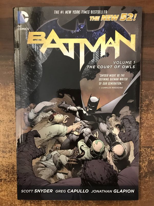 BATMAN TP VOL 01 THE COURT OF OWLS (N52)