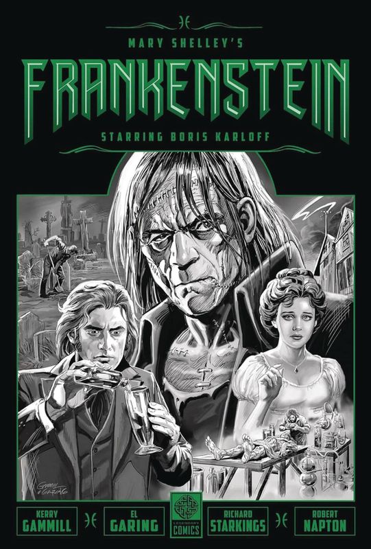 MARY SHELLEYS FRANKENSTEIN STARRING BORIS KARLOFF GN