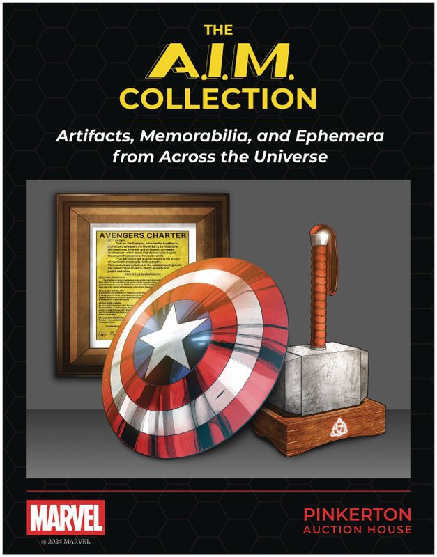 MARVEL AIM COLLECTION ARTIFACYS MEMORABILIA EPHEMERA 