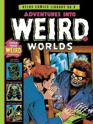 ATLAS COMICS LIBRARY HC NO 09 ADVENTURES INTO WEIRD WORLDS VOL 01 