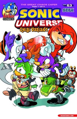 SONIC UNIVERSE #63 CHIBI VAR CVR