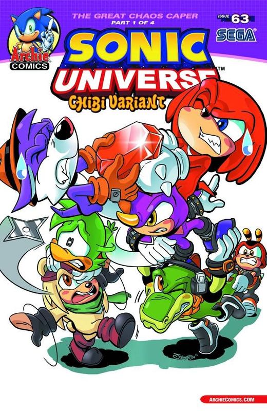 SONIC UNIVERSE #63 CHIBI VAR CVR