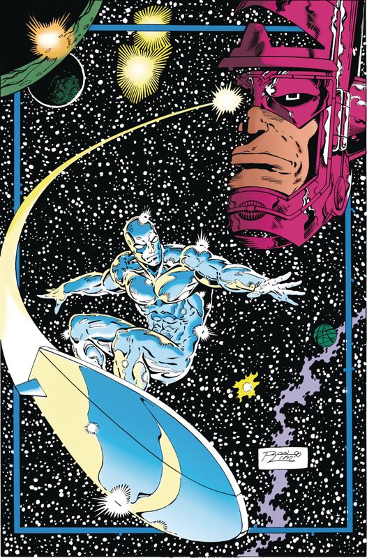 SILVER SURFER RETURN TO THE SPACEWAYS OMNIBUS HC LIM CVR