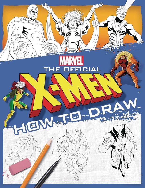 MARVEL OFFICIAL X-MEN HOW TO DRAW SC 