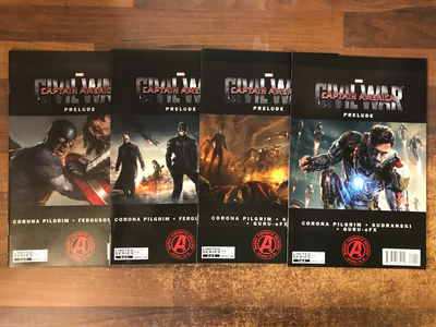 Marvel's Captain America Civil War Prelude (2016) #1-4 (complete)