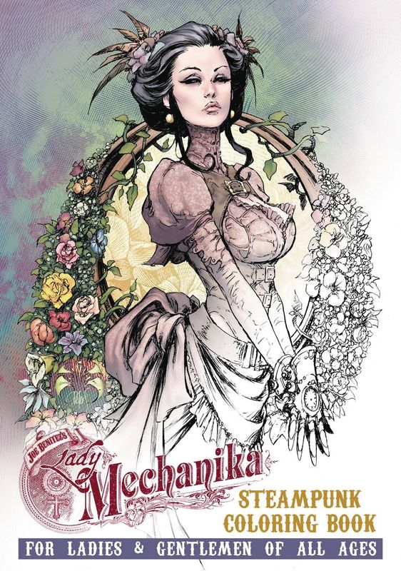LADY MECHANIKA STEAMPUNK COLORING BOOK TP VOL 02
