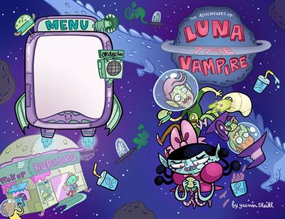 LUNA THE VAMPIRE TP VOL 01 GRUMPY SPACE