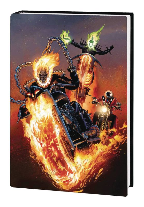 GHOST RIDER BY JASON AARON OMNIBUS HC NEW PTG DM VAR