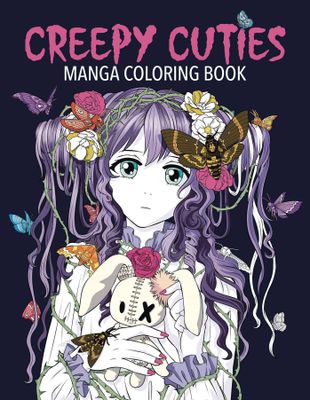CREEPY CUTIES MANGA COLORING BOOK