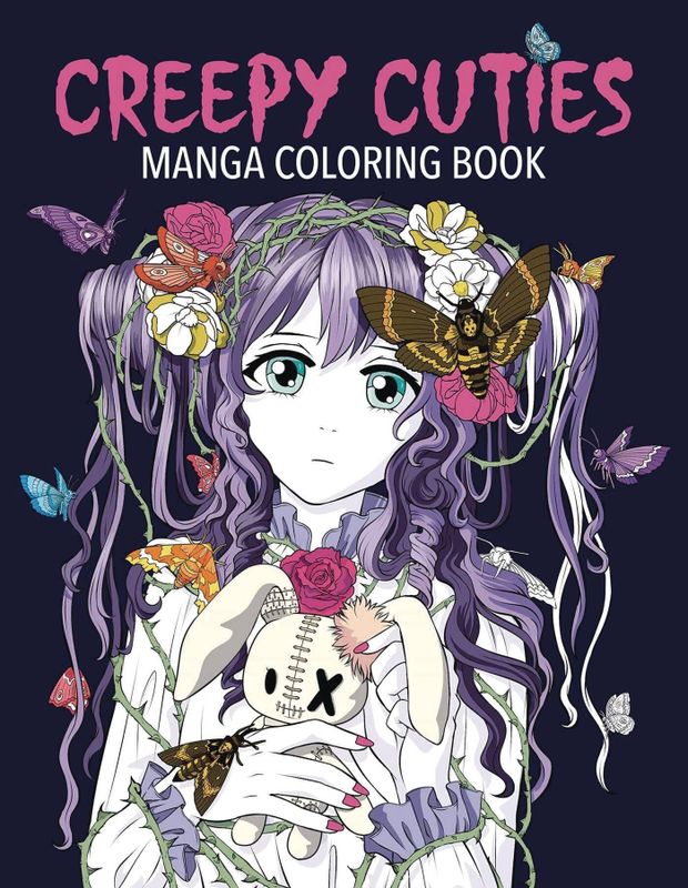 CREEPY CUTIES MANGA COLORING BOOK