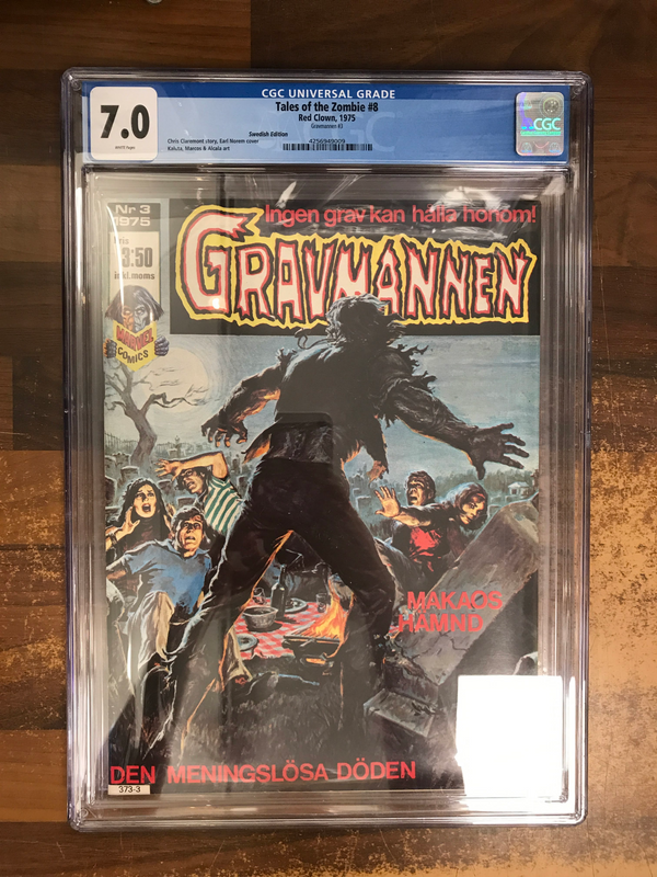 CGC 7,0 GRAVMANNEN 1975 NR 3