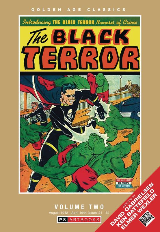 GOLDEN AGE CLASSICS BLACK TERROR HC VOL 02