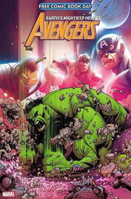 FCBD 2021 MARVEL GOLD AVENGERS HULK #1