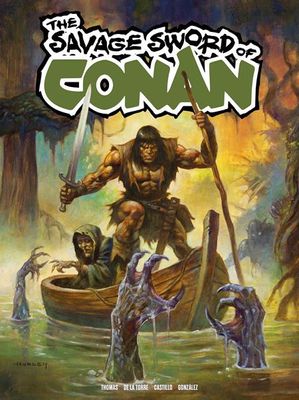 SAVAGE SWORD OF CONAN #13 CVR C ALEX HORLEY FOIL VAR