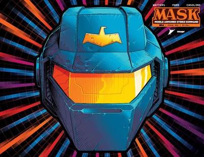 MASK #1 CVR Q PYE PARR & LUKE PREECE & ANDRES JUAREZ DIE CUT FOIL MASK VAR