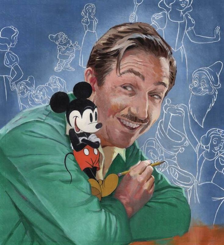 WALTS IMAGINATION THE LIFE OF WALT DISNEY SC