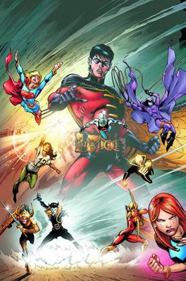 TEEN TITANS CHANGING OF THE GUARD TP