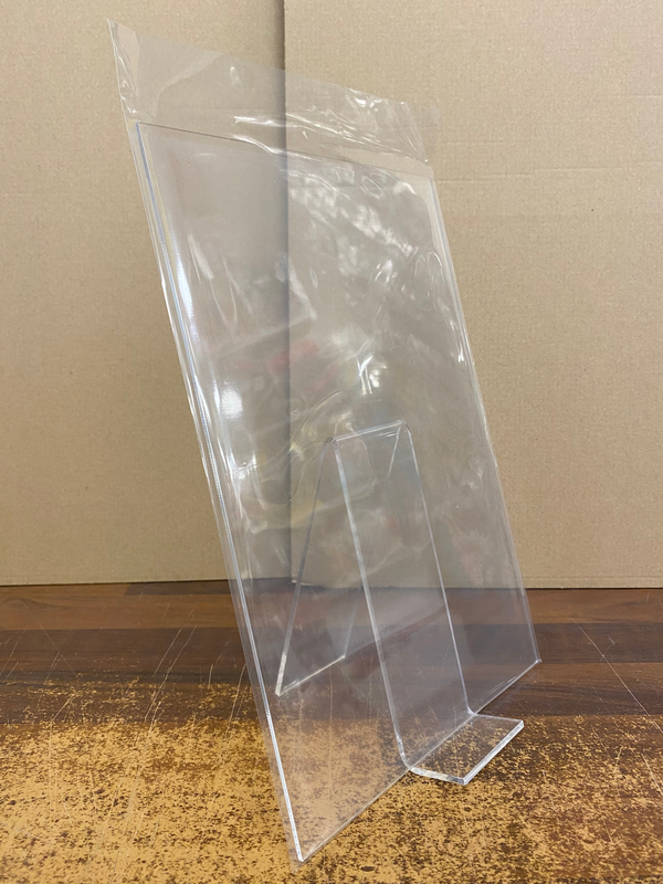 Silver Age Size Clear Acrylic Comic Board