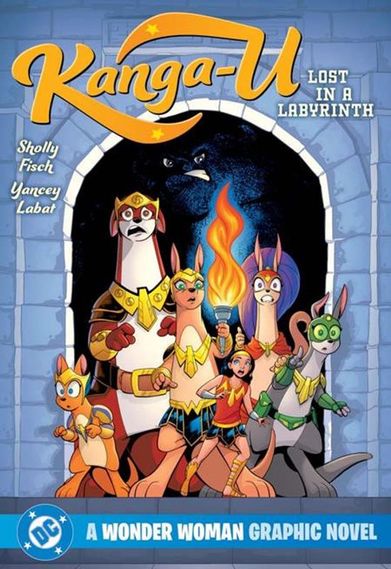 KANGA-U LOST IN A LABYRINTH A WONDER WOMAN GRAPHIC NOVEL TP