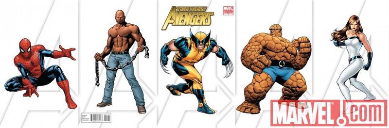 NEW AVENGERS #1 IMMONEN GATEFOLD VAR