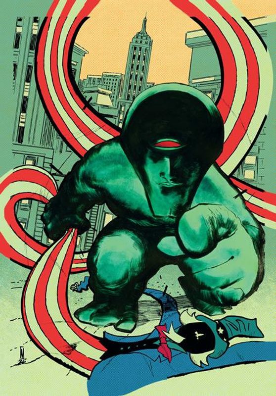 ABSOLUTE MARTIAN MANHUNTER #12 CVR C WERTHER DELL EDERA CARD STOCK VAR