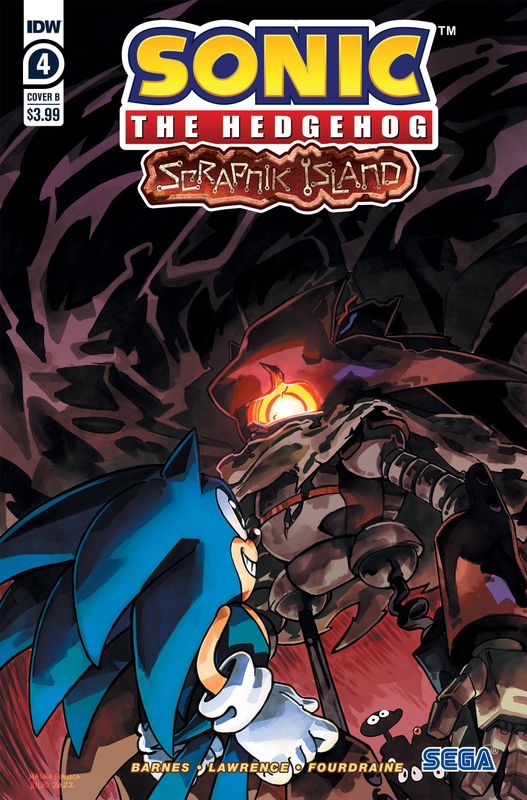 SONIC THE HEDGEHOG SCRAPNIK ISLAND #4 CVR B FONSECA