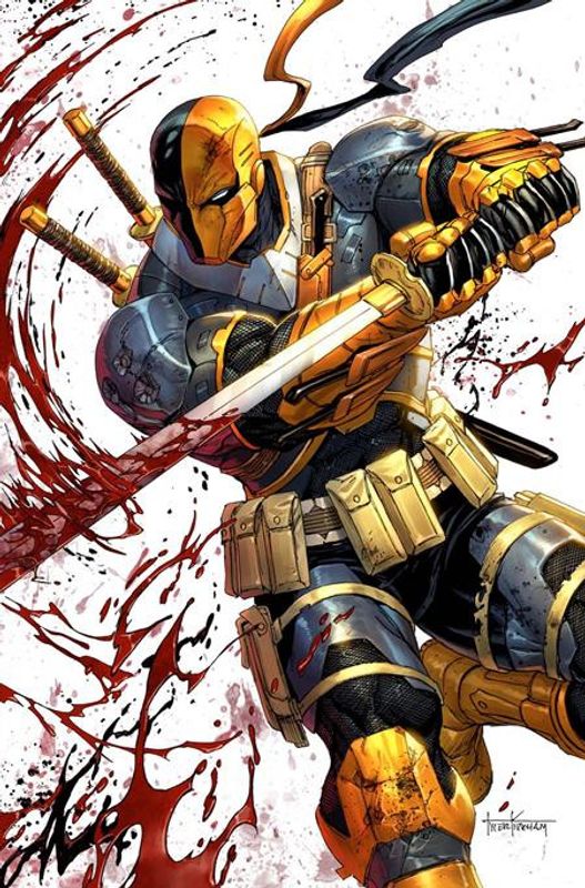 DEATHSTROKE THE TERMINATOR #2 CVR C TYLER KIRKHAM CARD STOCK VAR