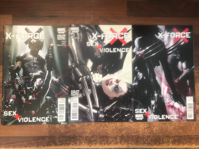 X-Force Sex and Violence (2010) #1-3 (complete)