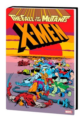 X-MEN FALL OF MUTANTS OMNIBUS HC DAVIS CVR