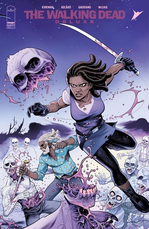 WALKING DEAD DELUXE #134 CVR C CLIFF RATHBURN CONNECTING VAR 