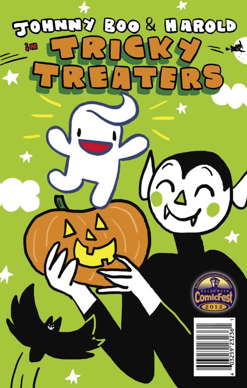 HCF 2012 TOP SHELF TRICKY TREATERS MINI COMIC