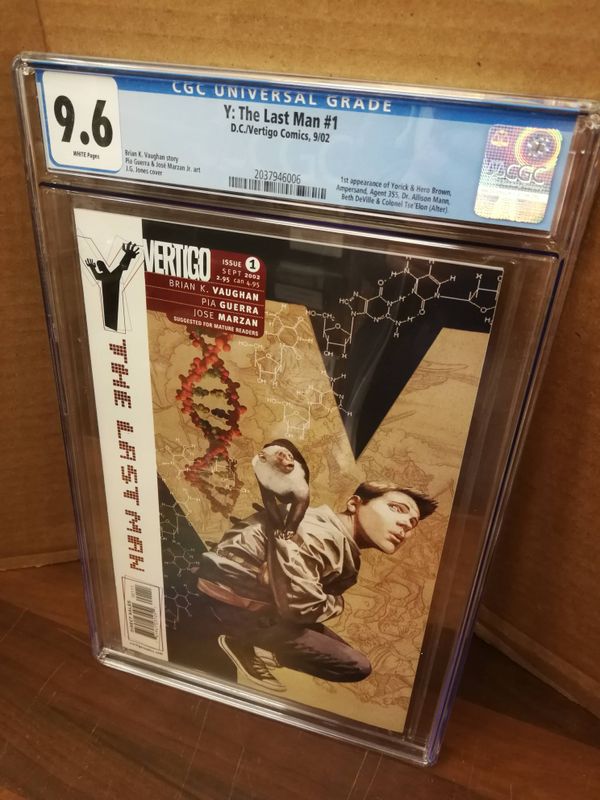 CGC 9,6 Y THE LAST MAN #1