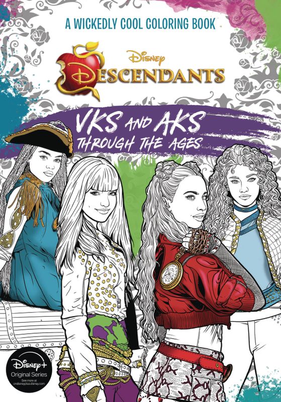 DESCENDANTS WICKEDLY COOL COLORING BOOK SC 