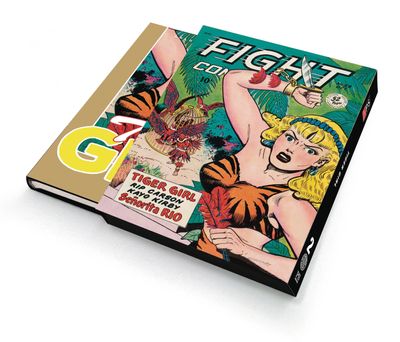 GOLDEN AGE FIGHT COMICS TIGER GIRL SLIPCASE VOL 02