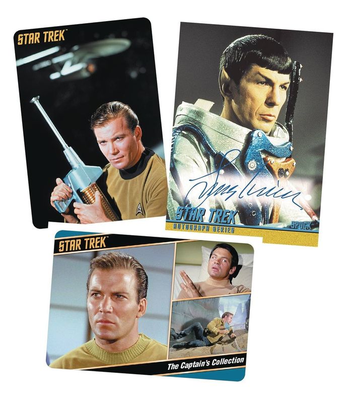 STAR TREK TOS CAPTAINS COLLECTION T/C ALBUM