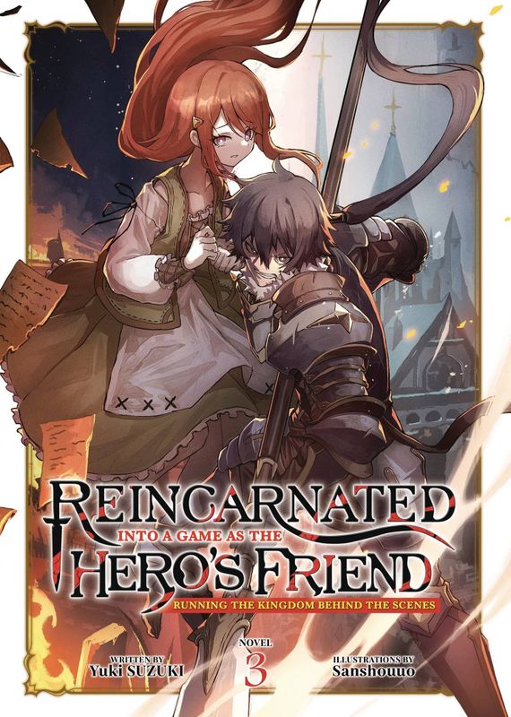 REINCARNATED INTO A GAME AS HEROS FRIEND SC NOVEL VOL 03