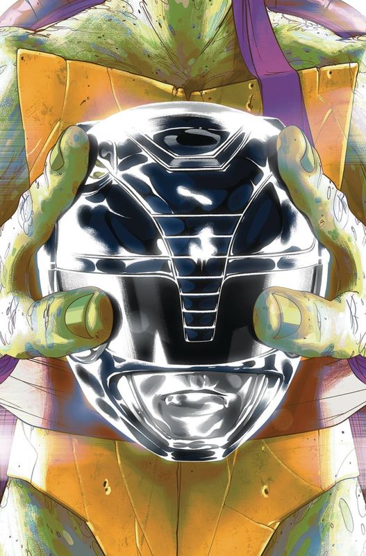 POWER RANGERS TEENAGE MUTANT NINJA TURTLES #5 RETAILER APPRECIATION VARIANT