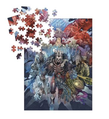 WITCHER 3 WILD HUNT MONSTER FACTION PUZZLE