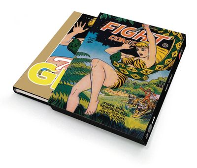 GOLDEN AGE FIGHT COMICS TIGER GIRL SLIPCASE VOL 01
