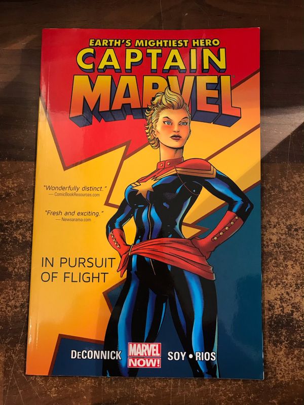 CAPTAIN MARVEL TP IN PURSUIT OF FLIGHT