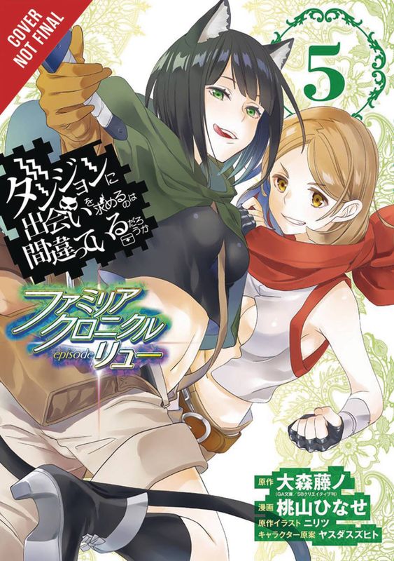 IS WRONG PICK UP GIRLS DUNGEON FAMILIA LYU GN VOL 05