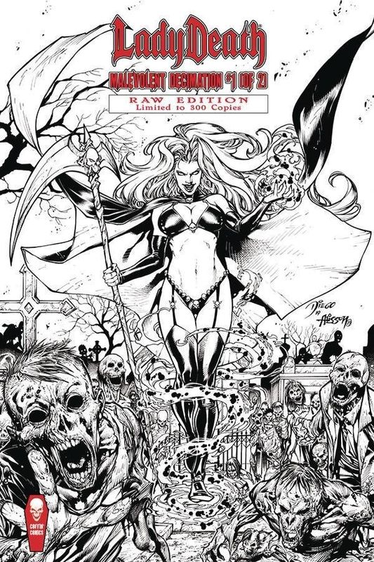 LADY DEATH MALEVOLENT DECIMATION RAW ED