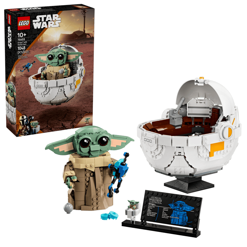 Lego Star Wars Grogu with Hover Pram